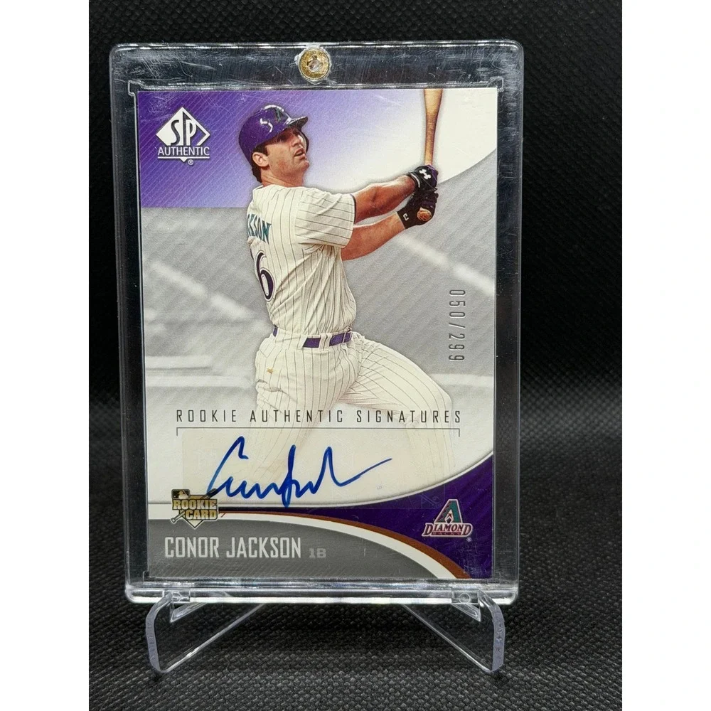 2006 Upper Deck SP Authentic Conor Jackson Rookie Auto Card 50/299 Arizona Dback